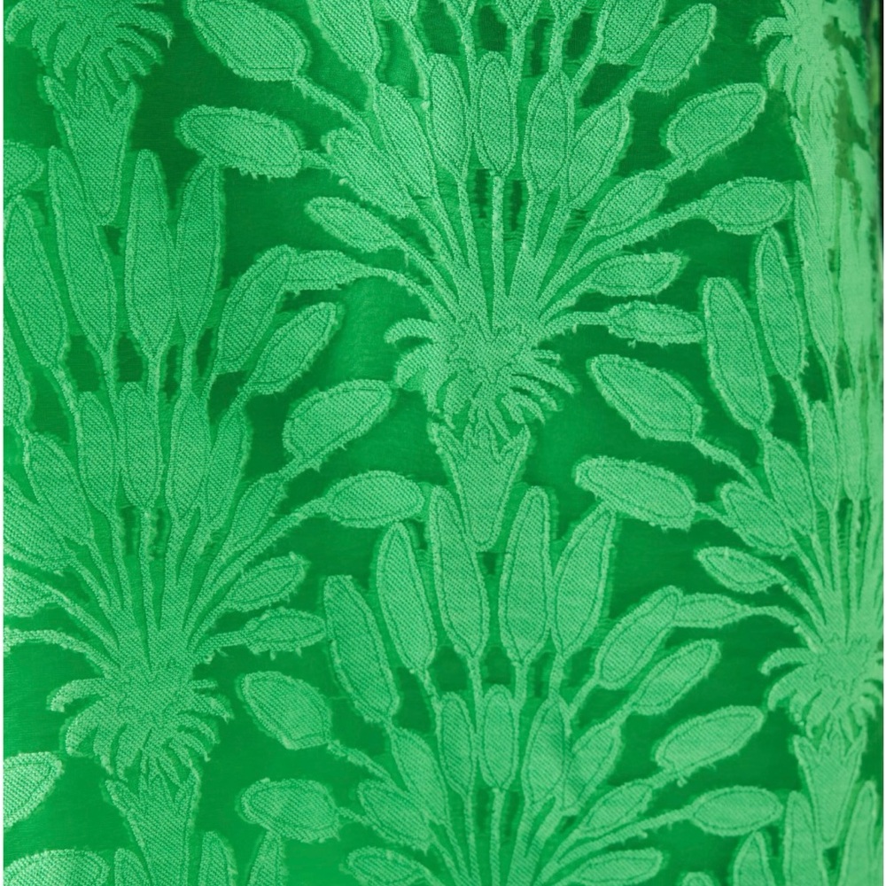 Lilly Pulitzer Sleeveless Green Jacquard Shell Top - Picture 5 of 8